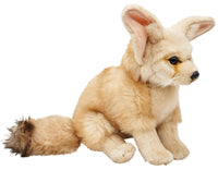 Uni Toys - Desert Fox, fennel - 24 cm (height) - cuddly/plush toy - Guzzgoggs
