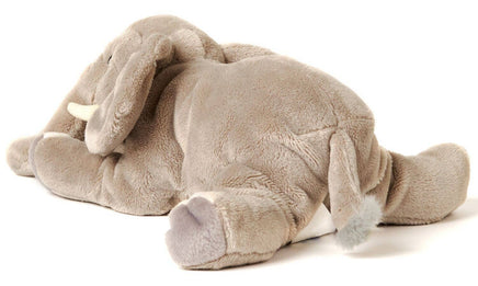Uni Toys - Elephant lying down - 27 cm (length) - cuddly/plush toy - Guzzgoggs
