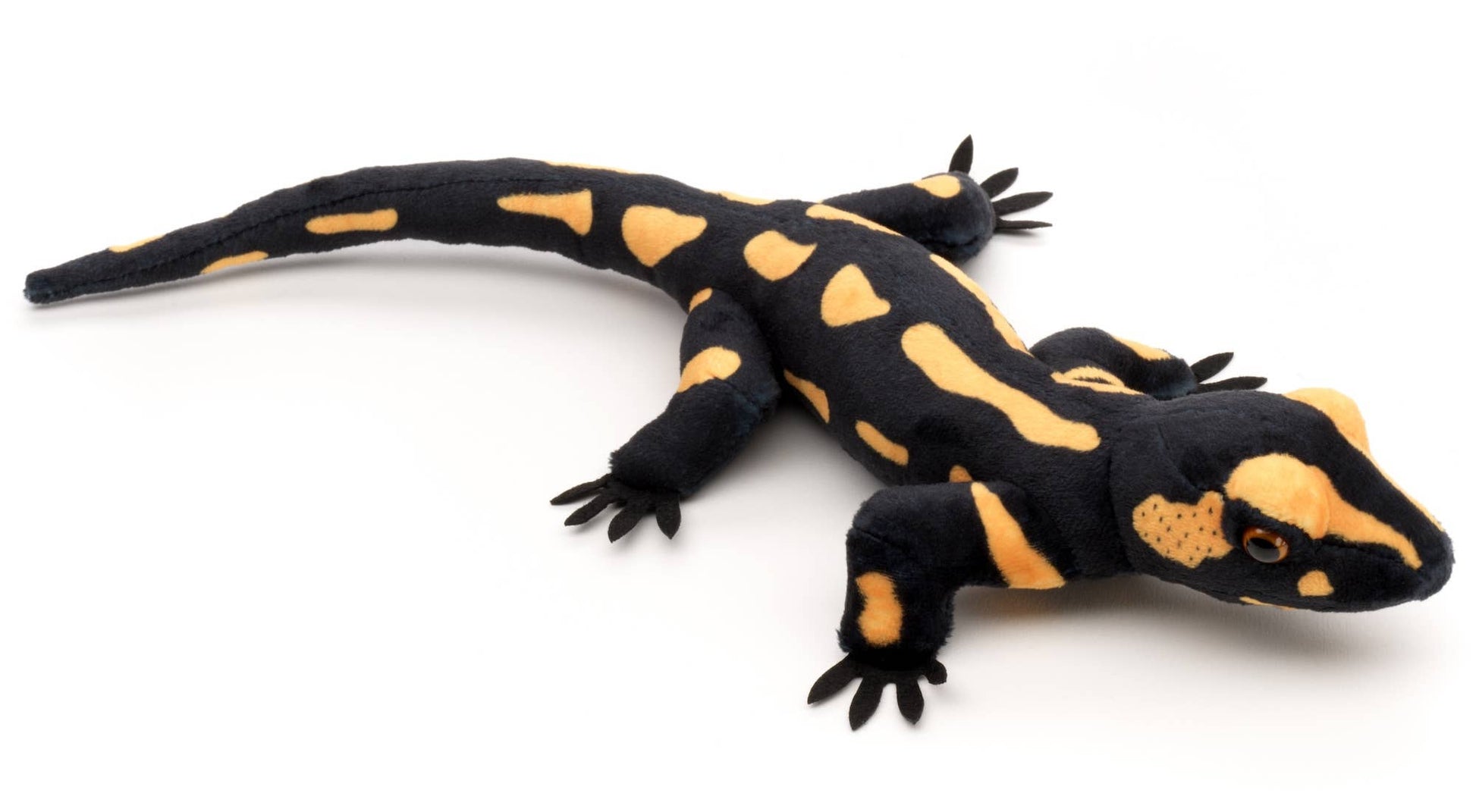 Uni Toys - Fire salamander - 34 cm (length) - Cuddle/Plush toy - Guzzgoggs