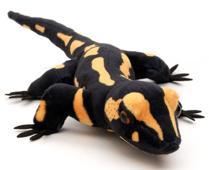 Uni Toys - Fire salamander - 34 cm (length) - Cuddle/Plush toy - Guzzgoggs