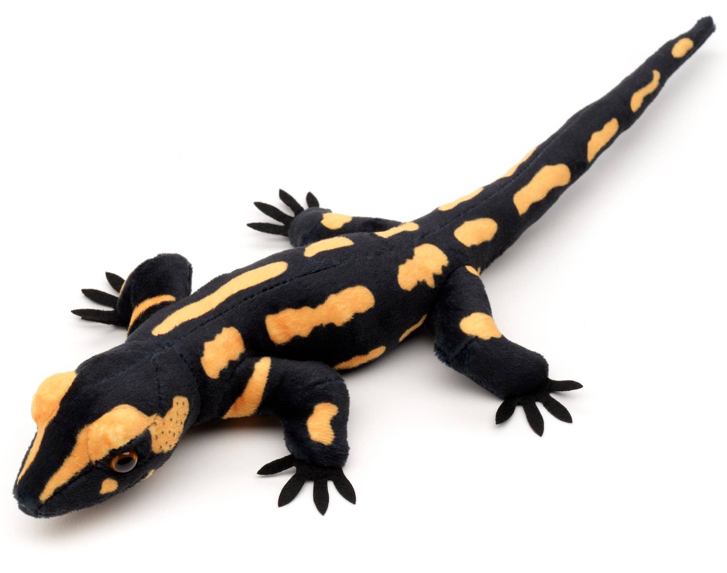 Uni Toys - Fire salamander - 34 cm (length) - Cuddle/Plush toy - Guzzgoggs