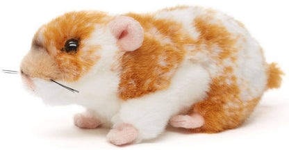 Uni Toys - Golden Hamster (golden brown) - 18 cm (length) Soft Plush Toy - Guzzgoggs