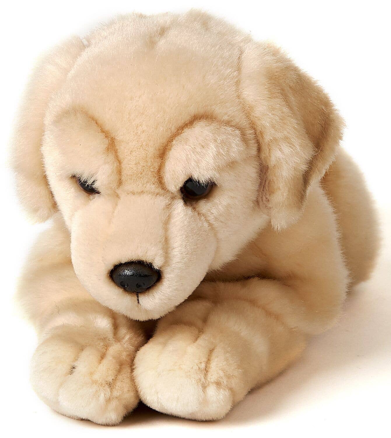 Uni Toys - Golden Retriever Soft Plush Toy - Guzzgoggs