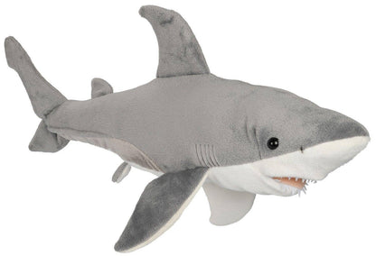 Uni Toys - Great White Shark - 50 cm - Soft Plush Toy - Guzzgoggs