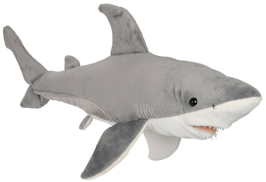 Uni Toys - Great White Shark - 50 cm - Soft Plush Toy - Guzzgoggs