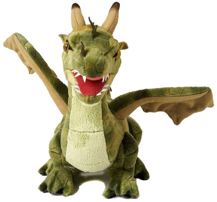 Uni Toys - Green Dragon - 40 cm (length) - Soft Plush Toy - Guzzgoggs