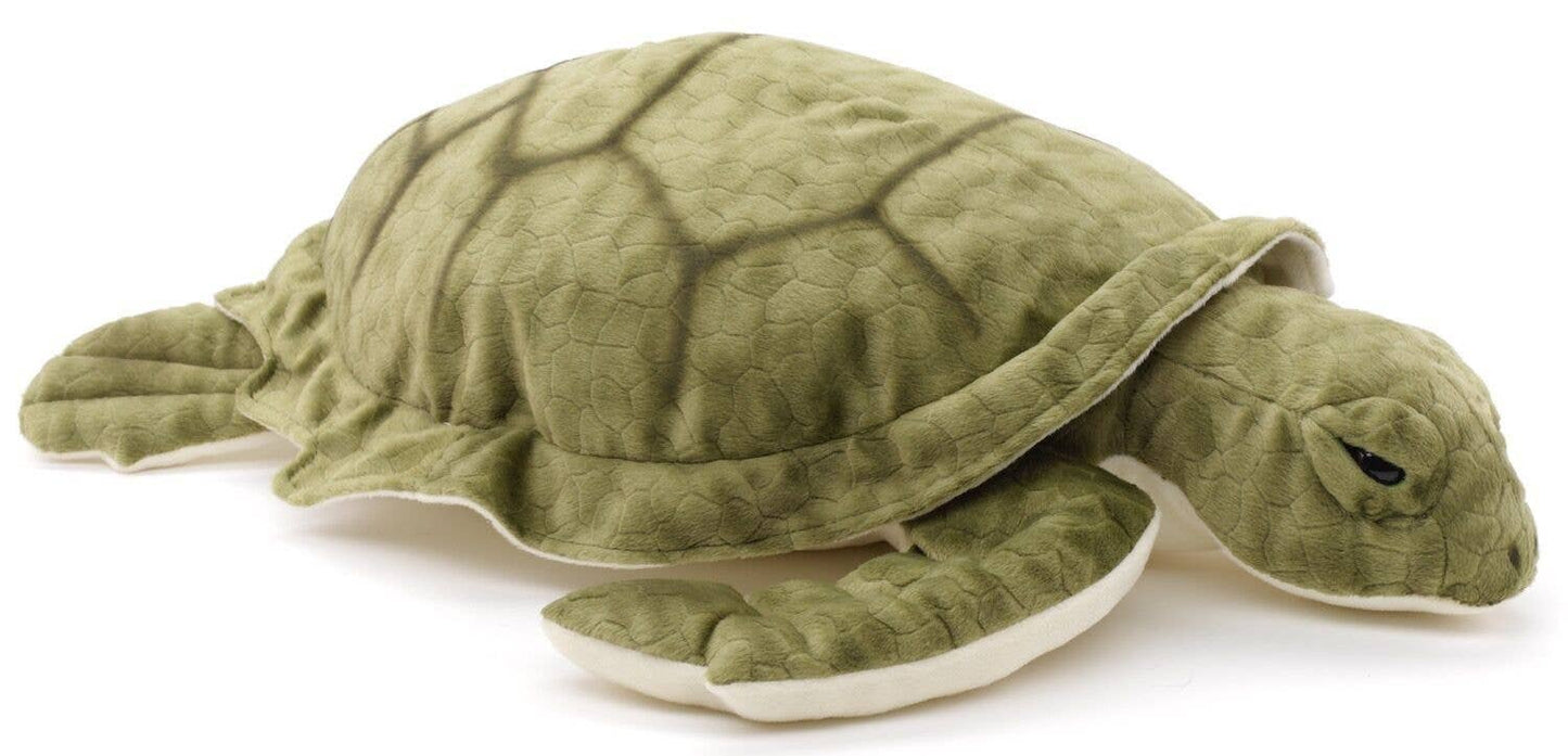 Uni Toys - Green Sea Turtle - 55 cm (length) - Soft Plush Toy - Guzzgoggs