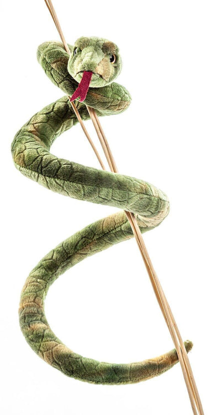 Uni Toys - Green snake - 90 cm (length) - cuddly/plush toy - Guzzgoggs
