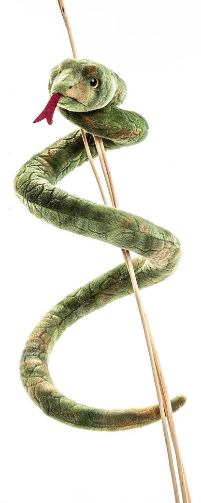 Uni Toys - Green snake - 90 cm (length) - cuddly/plush toy - Guzzgoggs