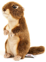 Uni Toys - Ground squirrel, standing - 20 cm (height) - cuddly/plush toy - Guzzgoggs