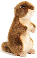 Uni Toys - Ground squirrel, standing - 20 cm (height) - cuddly/plush toy - Guzzgoggs
