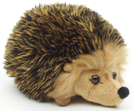 Uni Toys - Hedgehog (gold - brown) - 15 cm (length) Plush - Guzzgoggs
