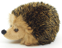 Uni Toys - Hedgehog (gold - brown) - 15 cm (length) Plush - Guzzgoggs