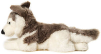Uni Toys - Husky Lying Down - 40 cm Plush - Guzzgoggs