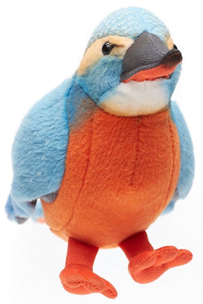 Uni Toys - Kingfisher - 12 cm Soft Toy Plush - Guzzgoggs