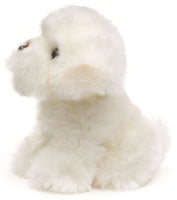 Uni Toys - Maltese dog - 18 cm (height) - cuddly/plush toy - Guzzgoggs