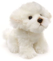 Uni Toys - Maltese dog - 18 cm (height) - cuddly/plush toy - Guzzgoggs