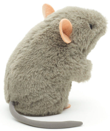Uni Toys - Mouse, sitting 15 cm (height) - cuddly/plush toy - Guzzgoggs