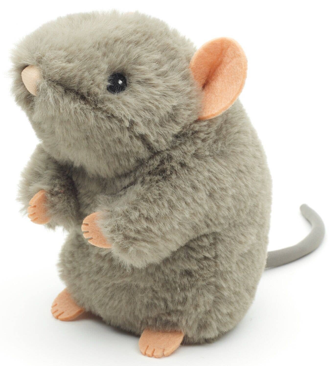 Uni Toys - Mouse, sitting 15 cm (height) - cuddly/plush toy - Guzzgoggs