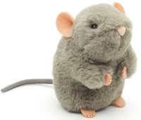 Uni Toys - Mouse, sitting 15 cm (height) - cuddly/plush toy - Guzzgoggs