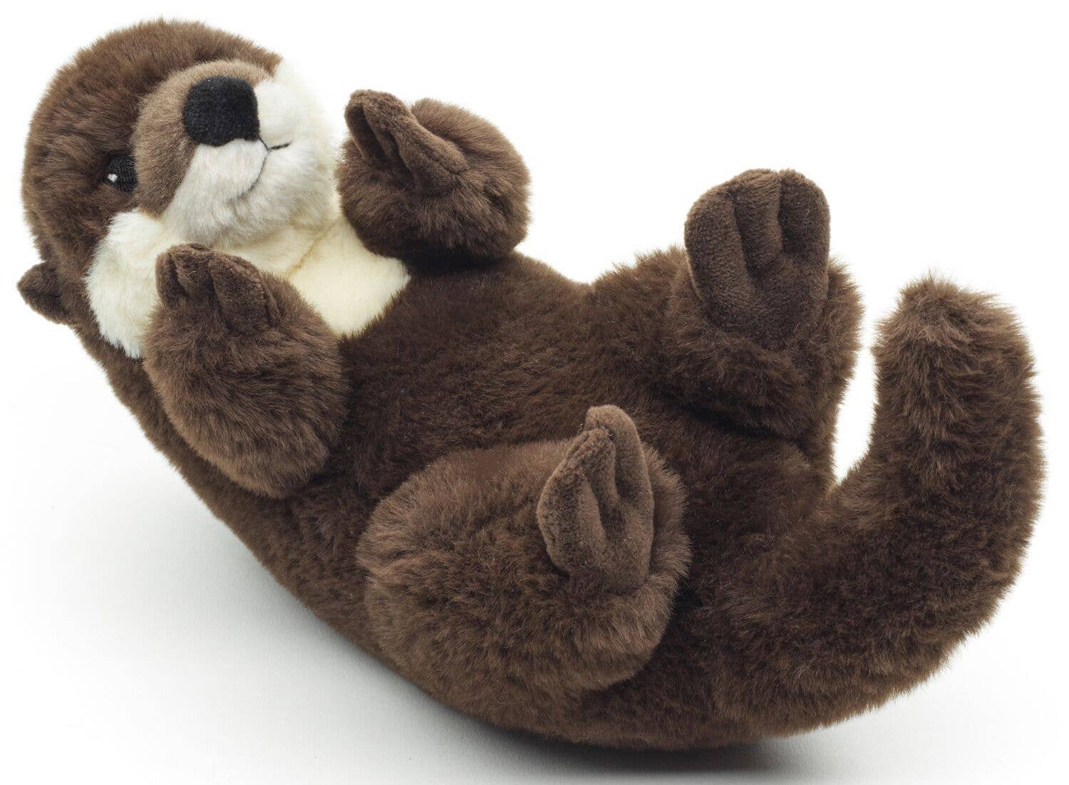 Uni Toys - Otter backswimmer - 'Uni - Toys Eco - Line' - plush / soft toy - Guzzgoggs