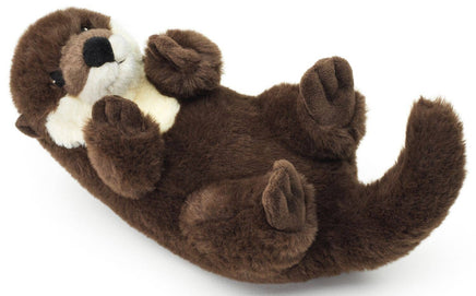 Uni Toys - Otter backswimmer - 'Uni - Toys Eco - Line' - plush / soft toy - Guzzgoggs