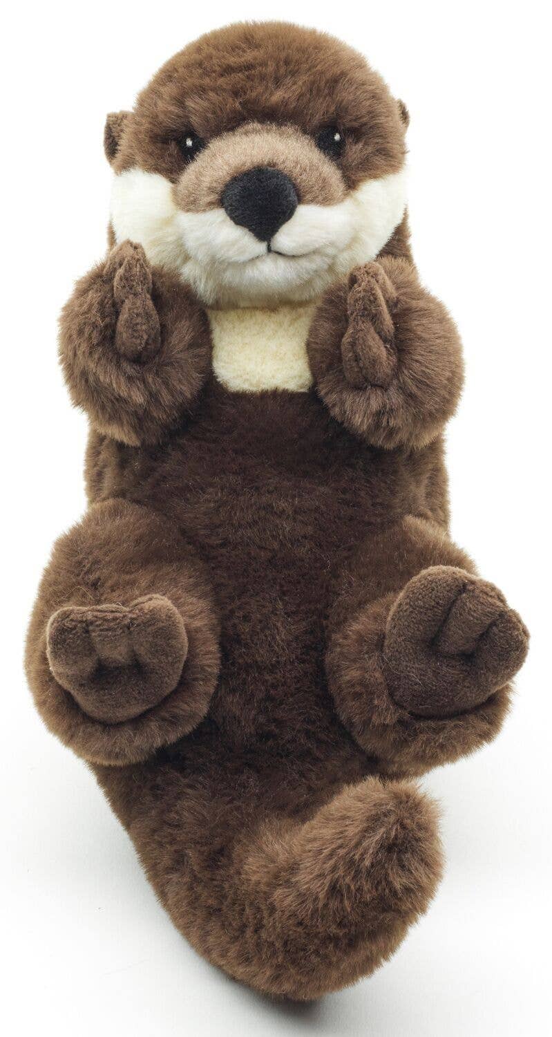 Uni Toys - Otter backswimmer - 'Uni - Toys Eco - Line' - plush / soft toy - Guzzgoggs