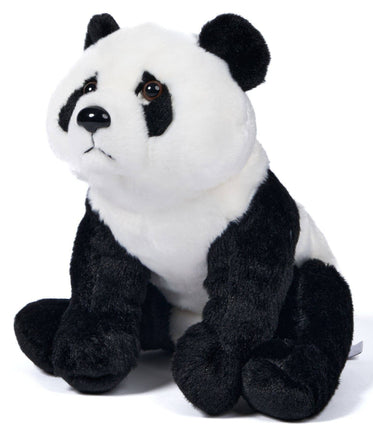 Uni Toys - Panda bear, sitting - 24 cm (height) - cuddly/plush toy - Guzzgoggs