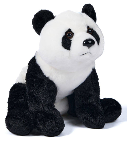 Uni Toys - Panda bear, sitting - 24 cm (height) - cuddly/plush toy - Guzzgoggs