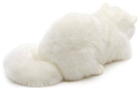Uni Toys - Persian cat white, lying down - cuddly/plush toy - Guzzgoggs