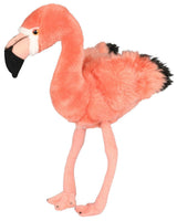 Uni Toys - Pink flamingo - with loop - cuddly/plush toy - Guzzgoggs