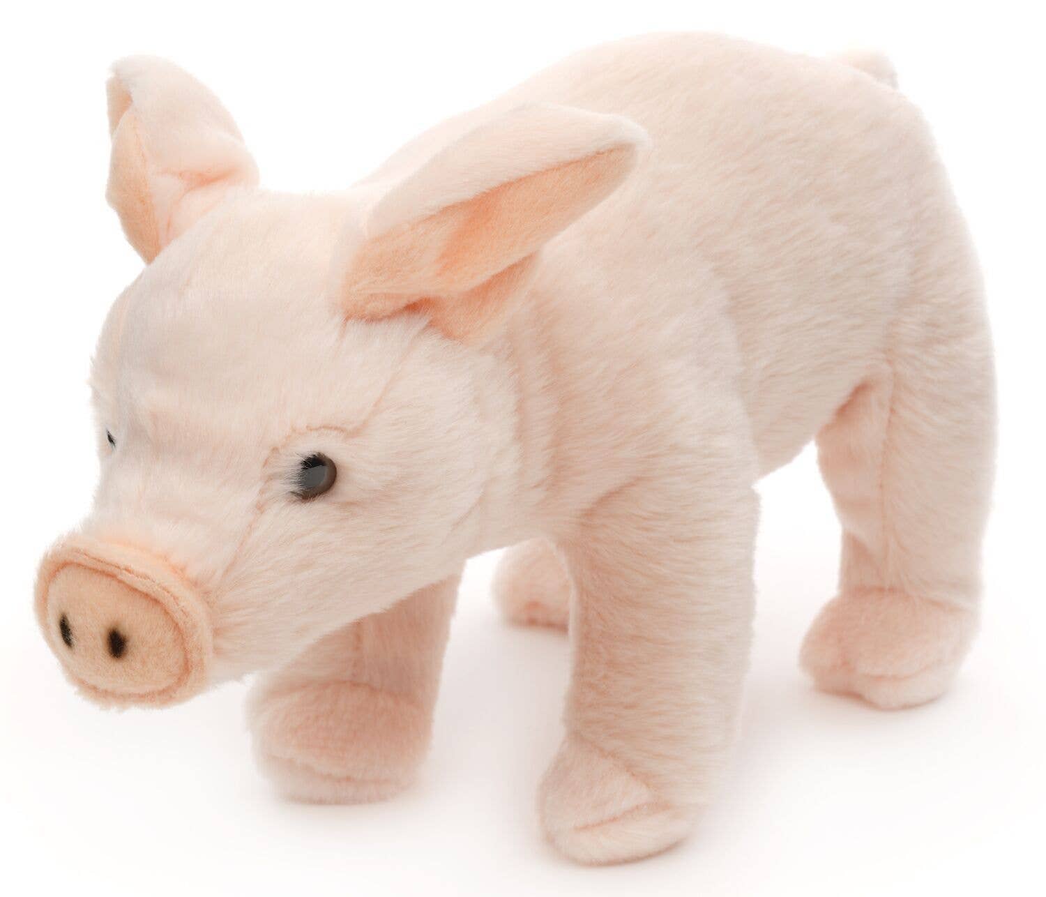 Uni Toys - Pink Piggy Piglet Standing 23cm Plush - Guzzgoggs