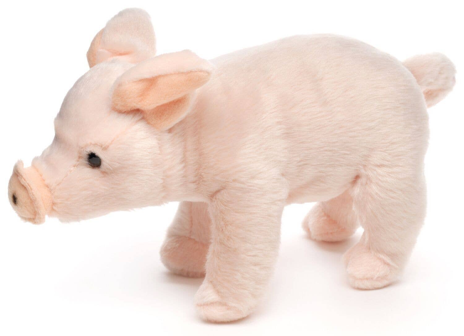 Uni Toys - Pink Piggy Piglet Standing 23cm Plush - Guzzgoggs