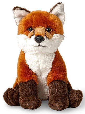 Uni Toys - Red Fox, sitting - 21 cm (height) - cuddly/plush toy - Guzzgoggs