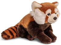 Uni Toys - Red panda sitting - 27 cm (length) - cuddly/plush toy - Guzzgoggs