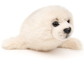 Uni Toys - Seal White - 32 cm (length) - Soft/Plush toy - Guzzgoggs