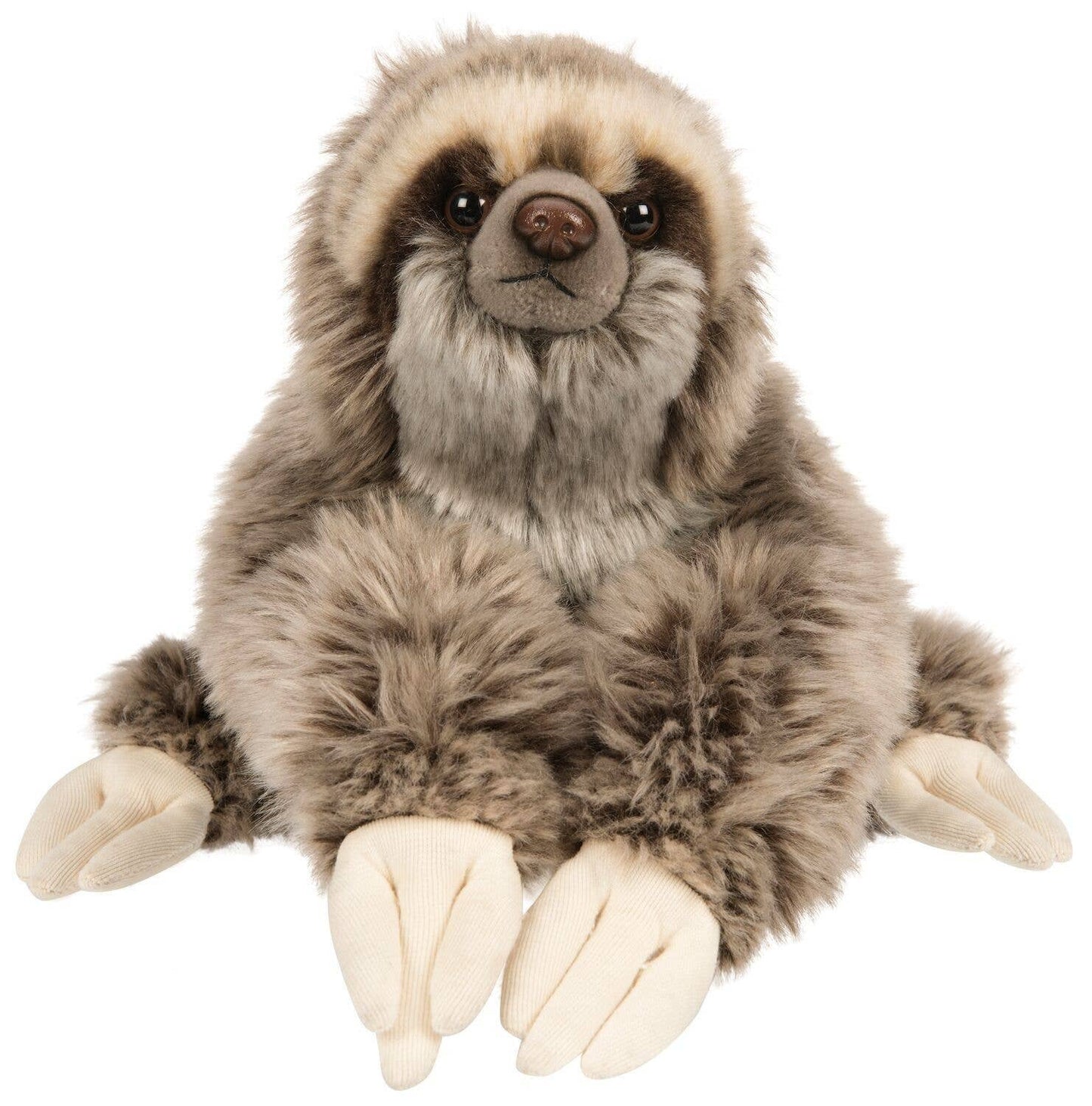 Uni Toys - Sloth lying down with attachable hands soft Plush Toy - Guzzgoggs