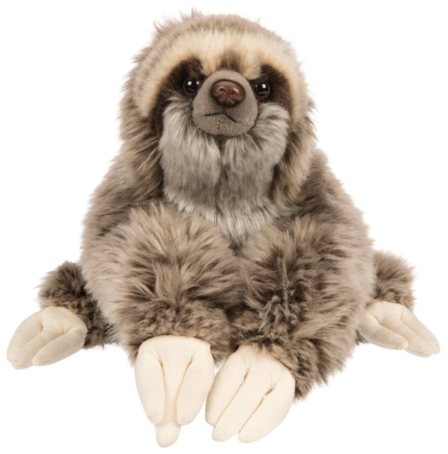 Uni Toys - Sloth lying down with attachable hands soft Plush Toy - Guzzgoggs