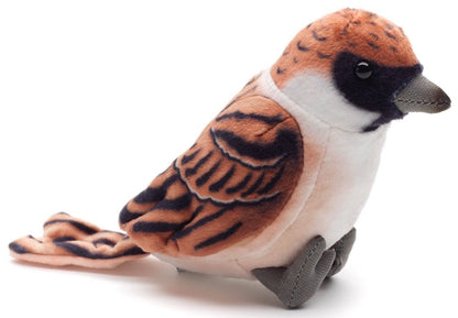 Uni Toys - Sparrow Bird 10cm Plush - Guzzgoggs