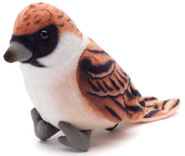 Uni Toys - Sparrow Bird 10cm Plush - Guzzgoggs