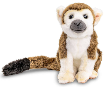 Uni Toys - Squirrel monkey, sitting - 19 cm (height) - cuddly/plush toy - Guzzgoggs