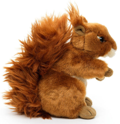 Uni Toys - Squirrel, standing - 17 cm (height) - Soft Plush Toy - Guzzgoggs