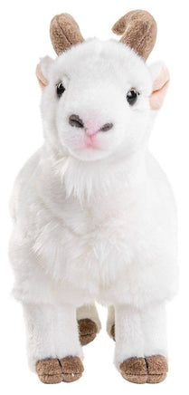 Uni Toys - White mountain goat - 29 cm (length) - cuddly/plush toy - Guzzgoggs