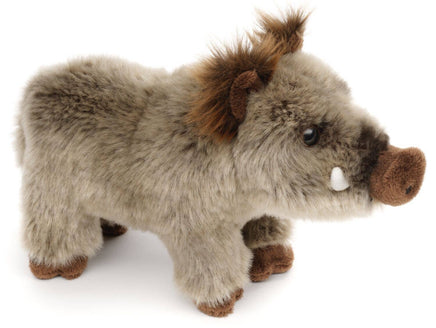 Uni Toys - Wild Boar, standing - 25 cm (length) - cuddly/plush toy - Guzzgoggs