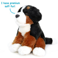 VIAHART Bastien The Bernese Mountain Dog 12.5 Inch Plush - Guzzgoggs