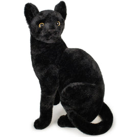 VIAHART Boone The Black Cat 13 Inch Stuffed Animal Plush - Guzzgoggs
