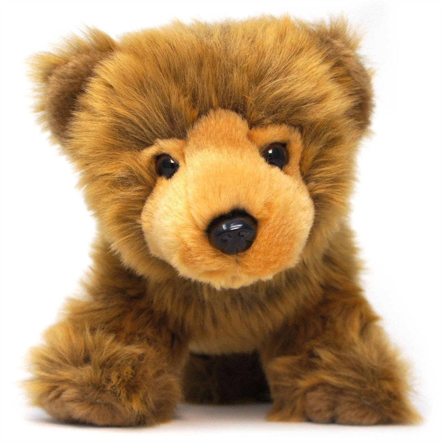 VIAHART Borya The Baby Brown Grizzly Bear 10 Inch - Guzzgoggs
