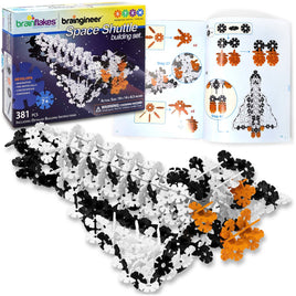 VIAHART Brain Flakes Space Shuttle Building Set & Instruction Book - Guzzgoggs