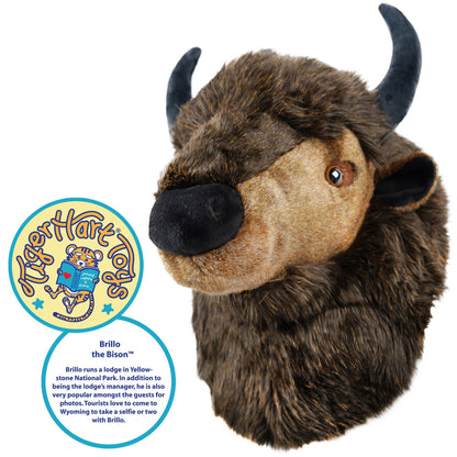 VIAHART Brillo the Bison 17 Inch Stuffed Animal Plush - Guzzgoggs