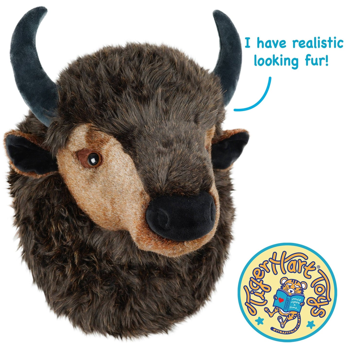 VIAHART Brillo the Bison 17 Inch Stuffed Animal Plush - Guzzgoggs